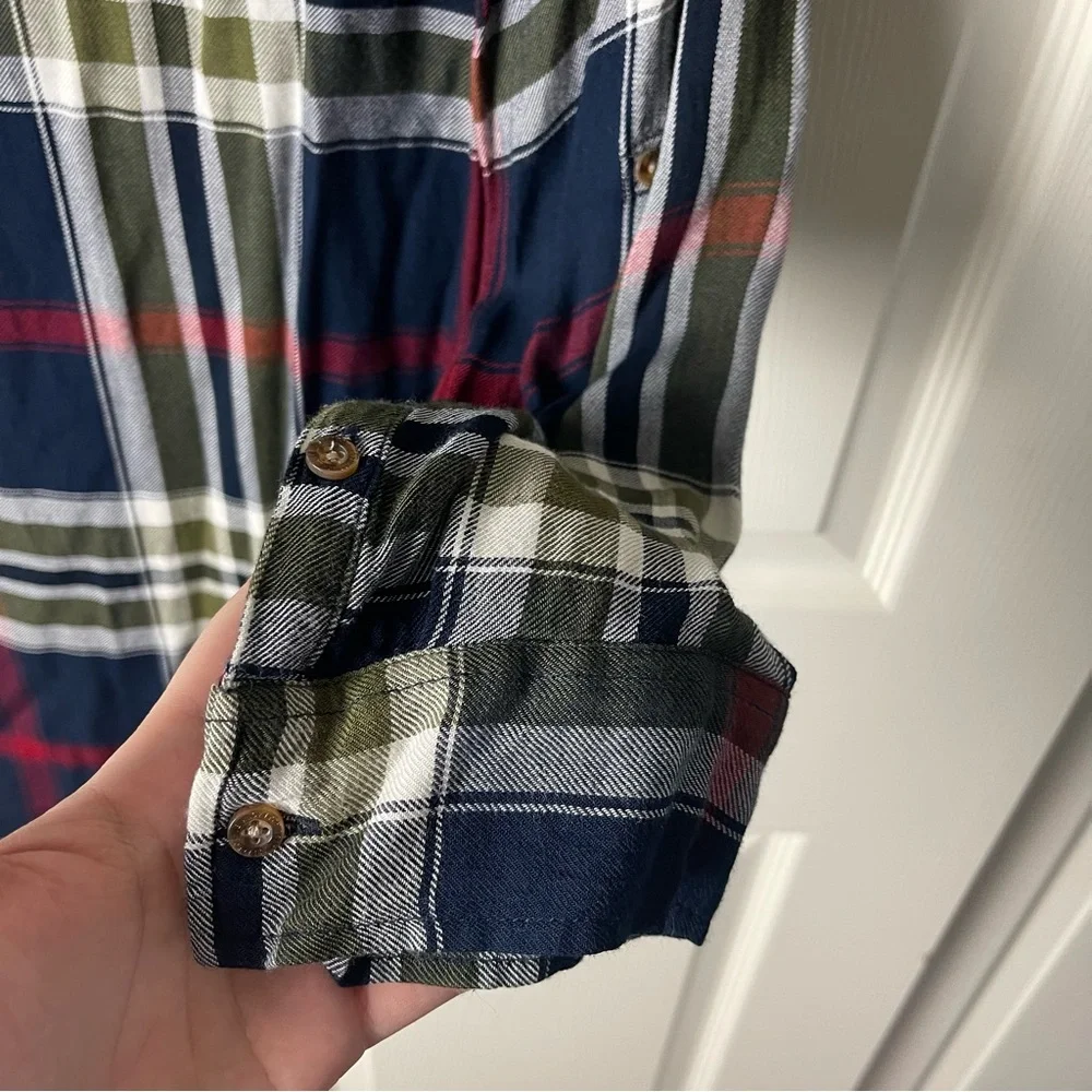 Abercrombie & Fitch Long Sleeve Plaid Dress - Picture 4 of 5